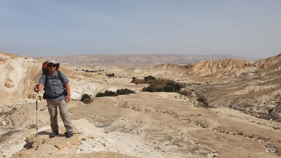 עין שביב ברקע